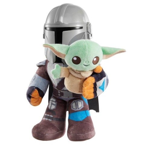 Pluszaki z funkcją star wars klan dwóch grogu i mandalorianin Pluszaki z funkcją star wars klan dwóch grogu i mandalorianin