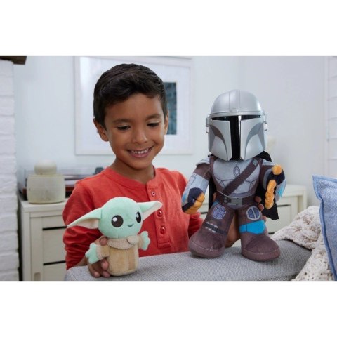 Pluszaki z funkcją star wars klan dwóch grogu i mandalorianin Pluszaki z funkcją star wars klan dwóch grogu i mandalorianin