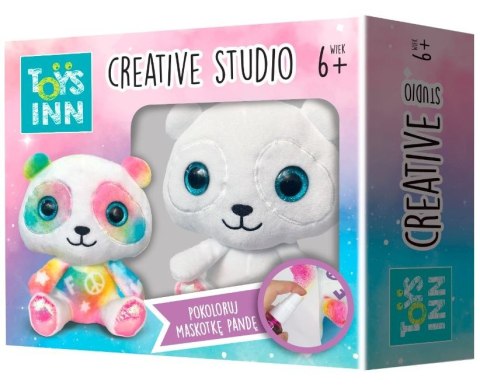 Zestaw kreatywny creative studio panda maskotka do kolorowania Zestaw kreatywny creative studio panda maskotka do kolorowania