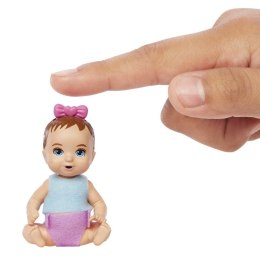 Lalka barbie dziecko i akcesoria - mycie zębów