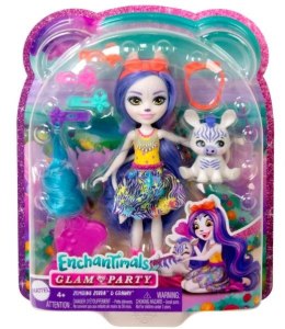 Lalka deluxe enchantimals zebra