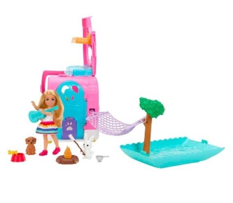 Zestaw barbie kamper chelsea Zestaw barbie kamper chelsea