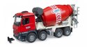 Betoniarka mercedes benz arocs czerwona