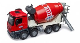 Betoniarka mercedes benz arocs czerwona