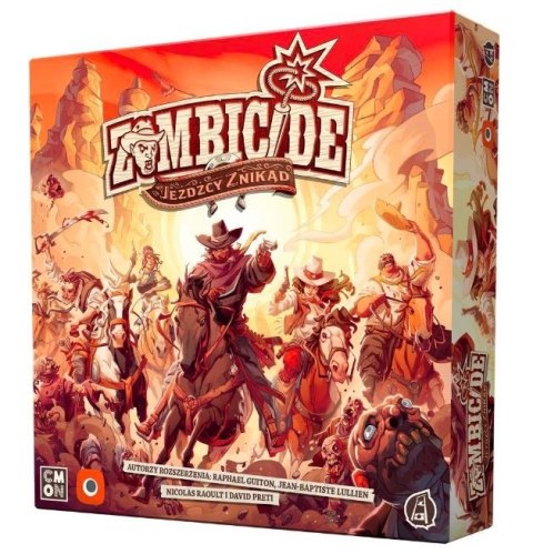 Gra zombicide: Żywi lub nieumarli jeźdźcy znikąd Gra zombicide: Żywi lub nieumarli jeźdźcy znikąd