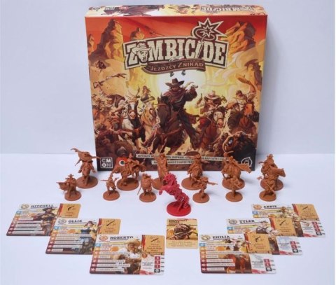 Gra zombicide: Żywi lub nieumarli jeźdźcy znikąd Gra zombicide: Żywi lub nieumarli jeźdźcy znikąd