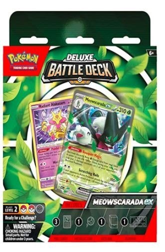 Karty deluxe battle deck meowscarada ex Karty deluxe battle deck meowscarada ex