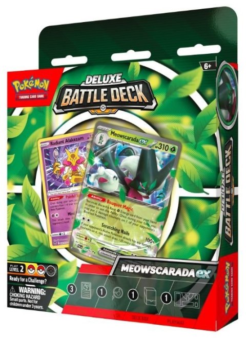 Karty deluxe battle deck meowscarada ex Karty deluxe battle deck meowscarada ex