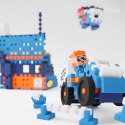 Klocki konstrukcyjne waffle mini - posterunek policji