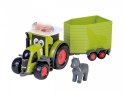 Traktor claas z przyczepą dla konia happy people