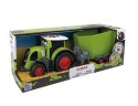Traktor claas z przyczepą dla konia happy people