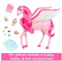 Figurka barbie szczypta magii pegaz Światła i dźwięki