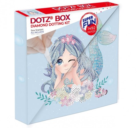Mozaika diamentowa diamond dotz - morska gwiazdka pudełko Mozaika diamentowa diamond dotz - morska gwiazdka pudełko