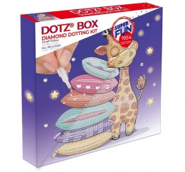 Mozaika diamentowa diamond dotz - poduszka Żyrafa pudełko