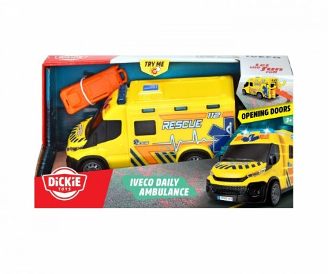 Pojazdy sos iveco ambulans, 18 cm Pojazdy sos iveco ambulans, 18 cm