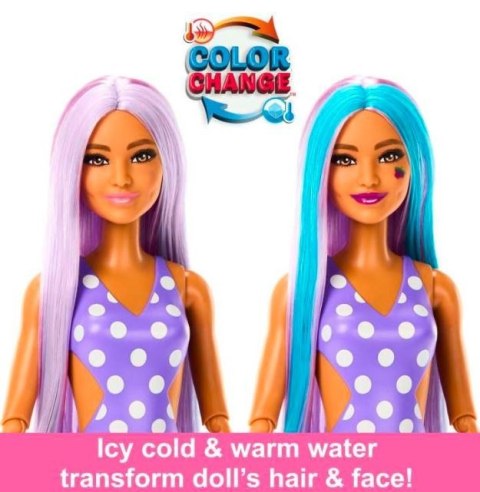 Lalka barbie pop reveal owocowy sok, fioletowa Lalka barbie pop reveal owocowy sok, fioletowa