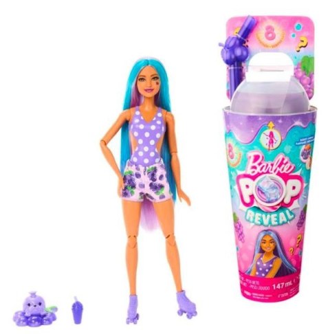 Lalka barbie pop reveal owocowy sok, fioletowa Lalka barbie pop reveal owocowy sok, fioletowa