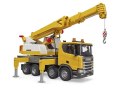 Pojazd scania super 560r ciężarówka z dźwigiem