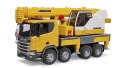 Pojazd scania super 560r ciężarówka z dźwigiem