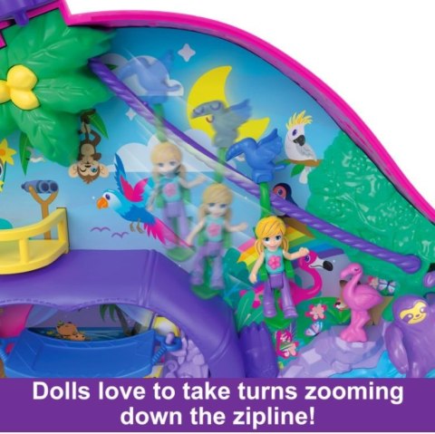 Zestaw polly pocket sloth family Zestaw polly pocket sloth family