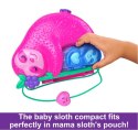 Zestaw polly pocket sloth family