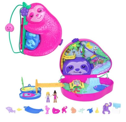 Zestaw polly pocket sloth family Zestaw polly pocket sloth family