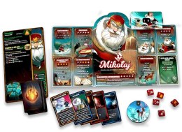 Gra dice throne - mikołaj vs krampus