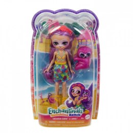 Lalka enchantimals i zwierzątko, leniwiec