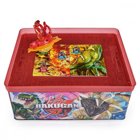Zestaw figurek bakugan puszka kolekcjonera Zestaw figurek bakugan puszka kolekcjonera