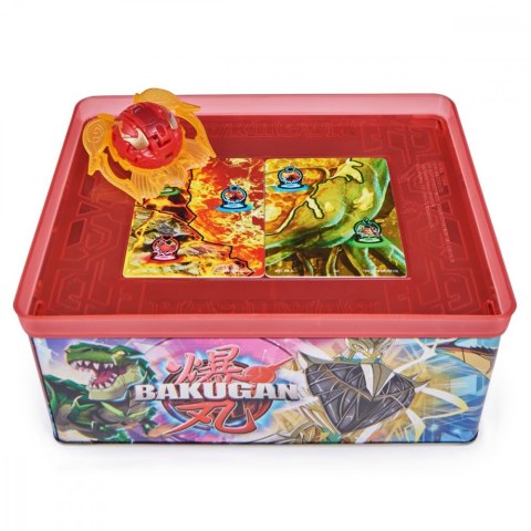 Zestaw figurek bakugan puszka kolekcjonera Zestaw figurek bakugan puszka kolekcjonera