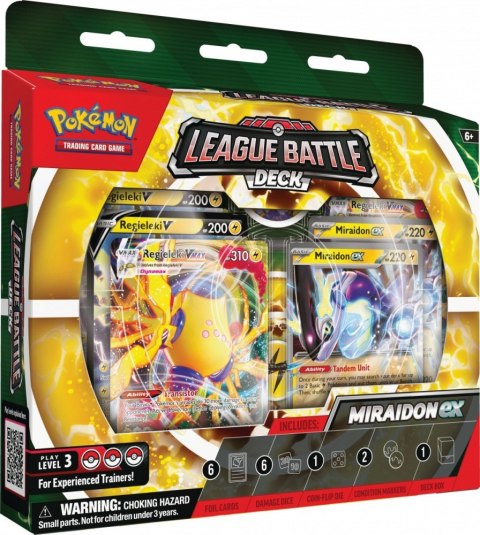 Zestaw league battle deck miraidon ex & regieleki vmax