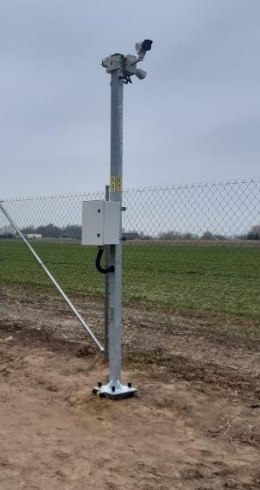 Słup ATS SKAMP1/3 pod montaż kamer CCTV