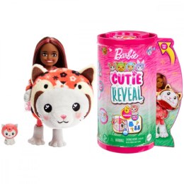 Lalka barbie cutie reveal chelsea kotek - panda