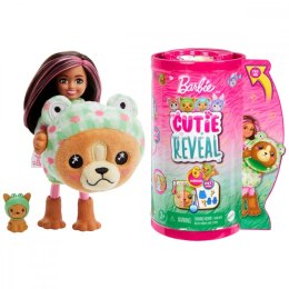 Lalka barbie cutie reveal chelsea piesek - Żaba