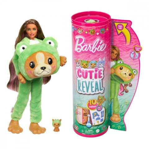 Lalka barbie cutie reveal piesek - Żaba Lalka barbie cutie reveal piesek - Żaba