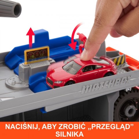 Pojazd matchbox prawdziwe przygody laweta Pojazd matchbox prawdziwe przygody laweta