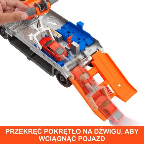 Pojazd matchbox prawdziwe przygody laweta Pojazd matchbox prawdziwe przygody laweta