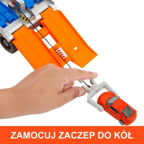 Pojazd matchbox prawdziwe przygody laweta Pojazd matchbox prawdziwe przygody laweta