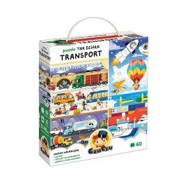 Puzzle tak działa transport