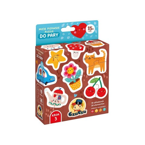 Układanka moje pierwsze puzzle - do pary Układanka moje pierwsze puzzle - do pary