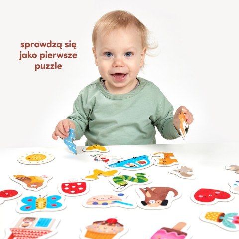 Układanka moje pierwsze puzzle - do pary Układanka moje pierwsze puzzle - do pary