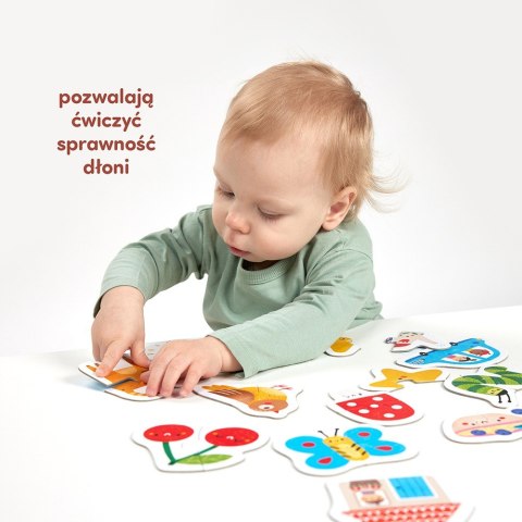 Układanka moje pierwsze puzzle - do pary Układanka moje pierwsze puzzle - do pary