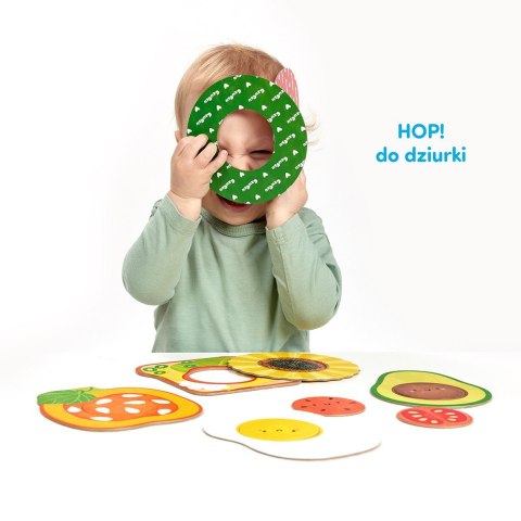 Układanka moje puzzle z dziurką - jedzenie Układanka moje puzzle z dziurką - jedzenie