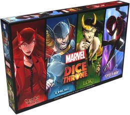 Gra dice throne marvel box 1 scarlet witch, thor, loki, spider-man