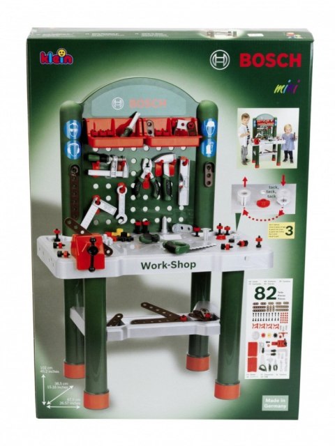 Warsztat bosch 82 elementy Warsztat bosch 82 elementy