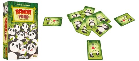 Gra banda panda i kawałki bambusa Gra banda panda i kawałki bambusa