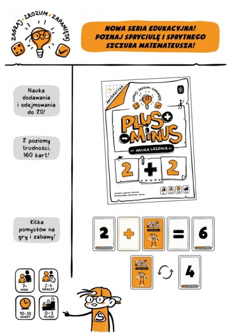 Gra plus minus. nauka liczenia Gra plus minus. nauka liczenia