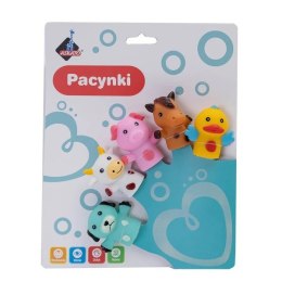 Pacynki na palce - zwierzątka farma