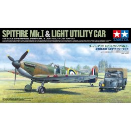 Model plastikowy supermarine spitfire mk.i&light utility c