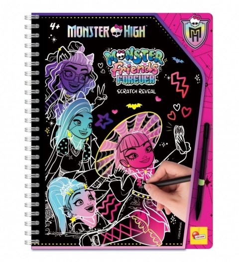 Zdrapywanka sketchbook scratch reveal monster high forever friends Zdrapywanka sketchbook scratch reveal monster high forever friends
